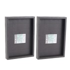 2Pcs Flowerpot Trays Rectangular Water Plate Flowerpot Holders Bonsai Bases