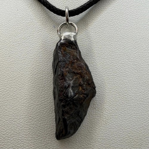 Canyon Diablo Meteorit Anhänger, Arizona Meteorit, Weltraum Geschenk, 10,85 Gramm - Bild 1 von 10