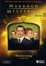 Murdoch Mysteries: Season 03 [New DVD]