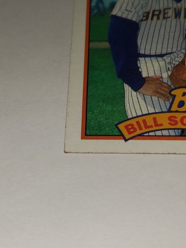 1989 Topps #563 Bill Schroeder Milwaukee Brewers Baseball ⚾️ Sports Trading Card - Picture 3 of 10