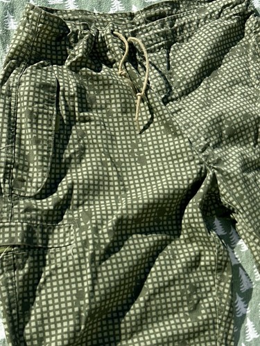 Vintage Military Desert Night Camo Shell Jagd Cargo Hose Größe Medium lang - Bild 4 von 12