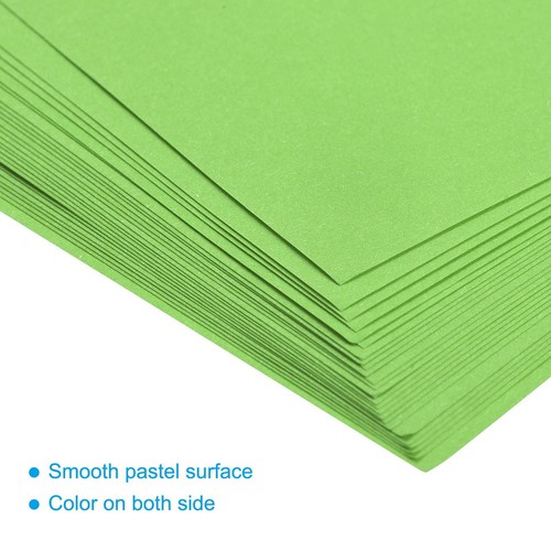 Origami Paper Double Side Fluorescent Green 6x6 Inch for Art Craft 100 Sheet - Picture 4 of 5