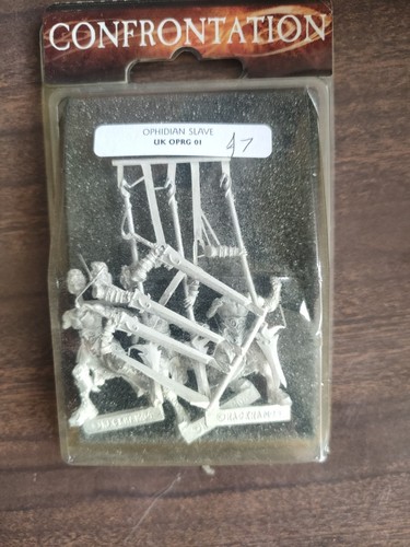 Rare OOP Confrontation Rackham Ophidian Slave