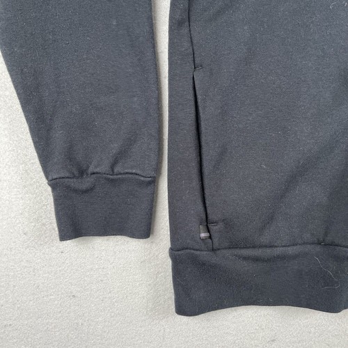 Oakley Hoodie Mens Medium Black Logo Full Zip Drawstring Sweatshirt - Picture 2 of 12