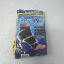 Foot Angel Anti-Fatigue Compression Foot Sleeve Plantar Fasciitis Relief S/M