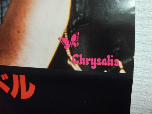 Generation X Japan Promo Poster feat 1979 Tour Date Billy Idol Sigu Sputnik Punk - Picture 4 of 10