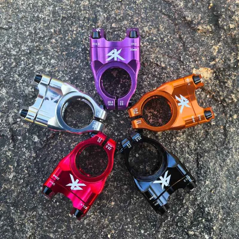 Vástago de manillar corto de 0 grados para bicicleta MTB 31,8 mm Foto 2 de 4