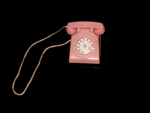Vintage Original Pink Barbie Phone