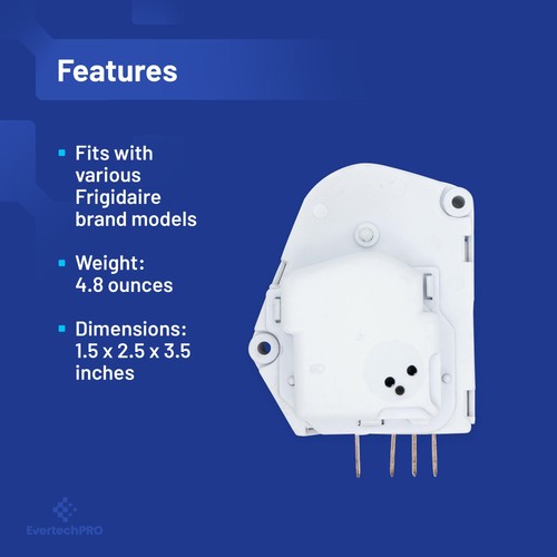 EvertechPRO 215846604 Defrost Timer for Frigi-daire Refrigerator 120V - Bild 4 von 7