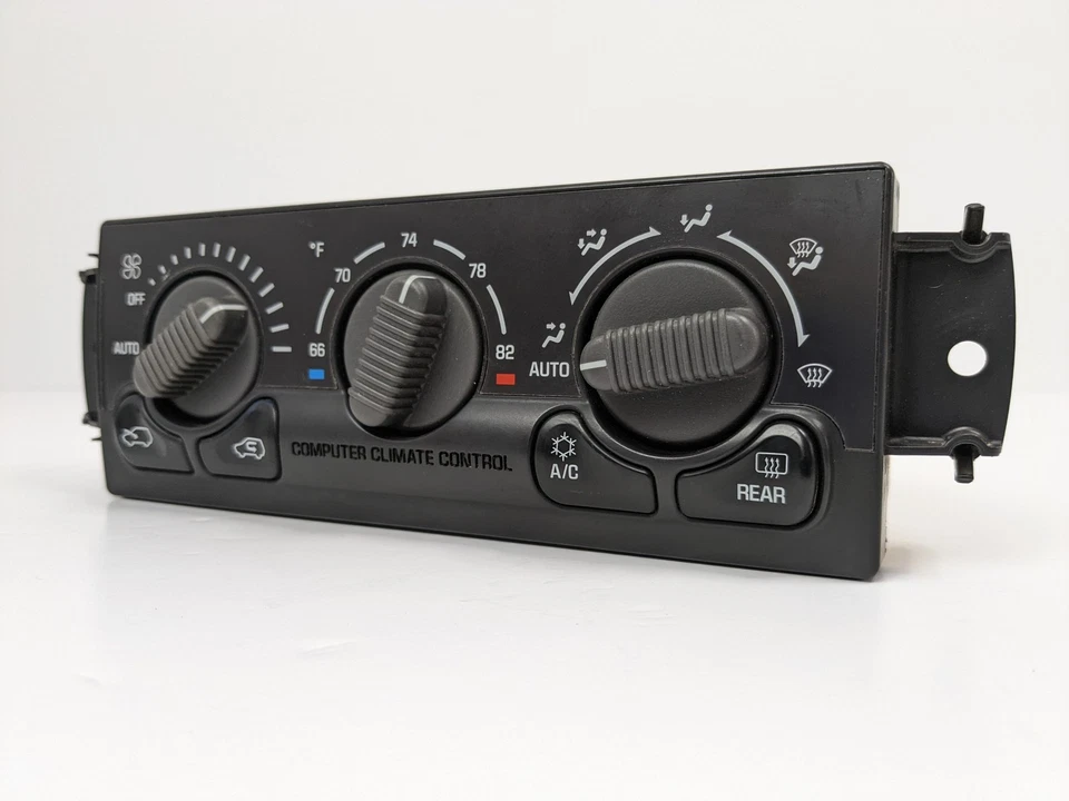 99-02 Chevrolet Silverado Tahoe GMC Sierra Yukon aquecedor CA controle climático fabricante de equipamento original - Imagem 4 de 4