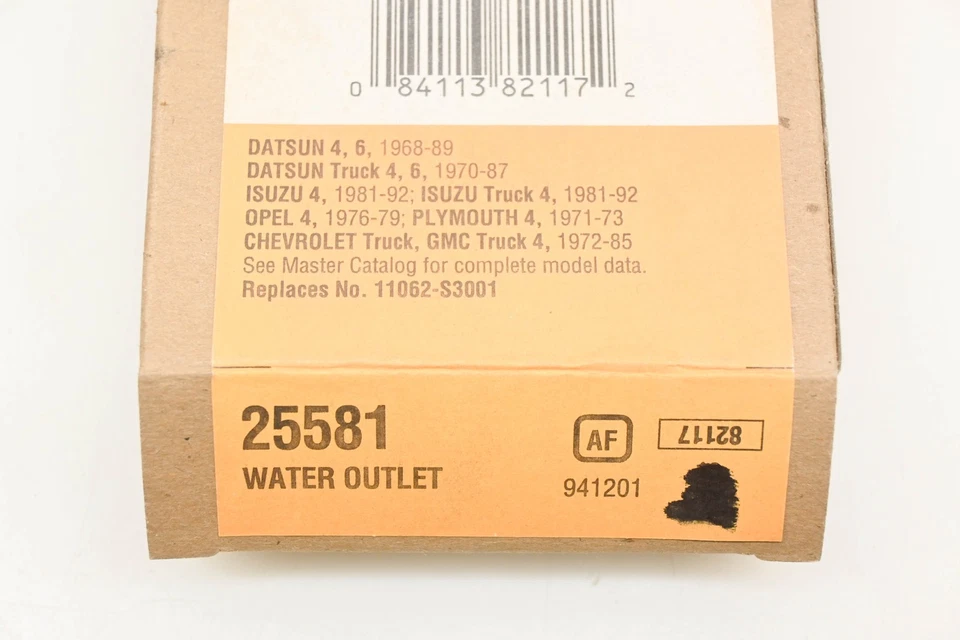 Fel-Pro 25581, 11062-S3001 Water Outlet Gaskets Qty 3 NOS - Image 3 of 3