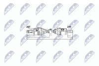 NTY Antriebswelle NPW-HD-014 FüR Honda