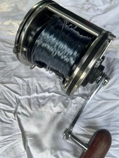 PENN Senator 115LZ 9/0 Salmon Spin Reels, Power Hunter, Black, Used