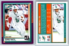 2025 Panini Donruss Football PURPLE PRESS PROOF w/ Rated Rookies You Pick!