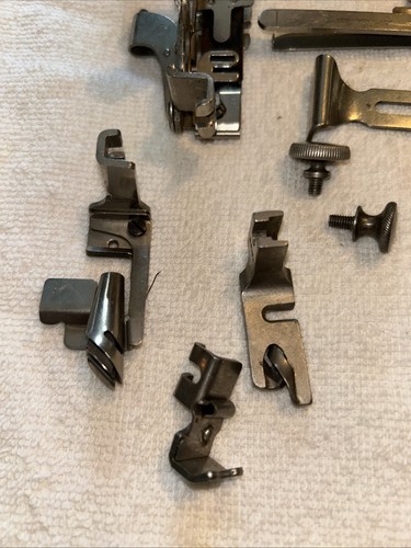 Anleitung Aufsätze Singer Nähmaschine Nr. 27 - 4 1907 mit Anbauteilen - Bild 6 von 14