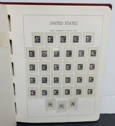 Old Lighthouse US Hingeless Pages in UN Binder, Regulars, Commem, + B.o.B. - Picture 7 of 11