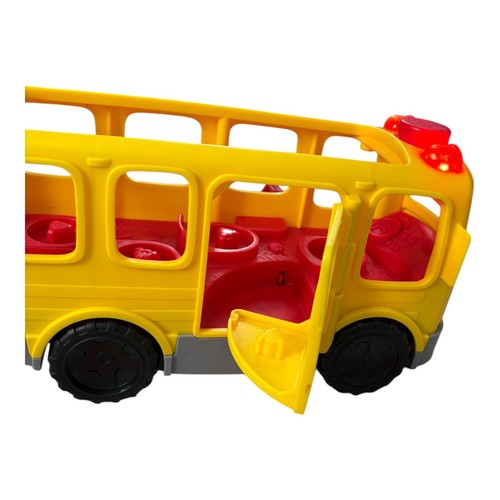 Little People Sit With Me School Bus Talks Sings Door Open Sign Moving Lights Up - Picture 4 of 8