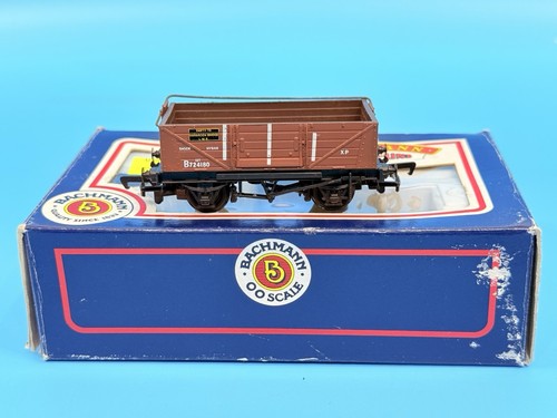 BACHAMNN 'OO' 33-227 BR BROWN 12 TON SHOCK ABSORBING HYBAR WAGON *BOXED* - Picture 4 of 7