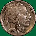 1924-D Buffalo Nickel Choice Very Fine VF+ Coin #36007