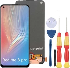 LCD Display Compatible with Realme 8 Pro RMX3081 4G RMX3085 LCD Display Touch