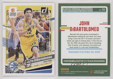 2023-24 Panini Donruss EuroLeague Purple Press Proof /249 John DiBartolomeo #59