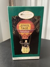 Hallmark Ornament 1996 Wizard of Oz Omaha State Fair Balloon Collectors Club