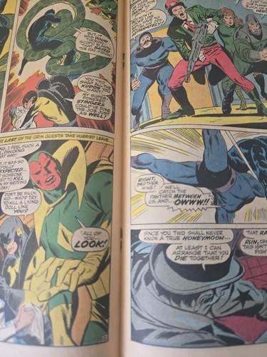 Marvel Comic Avengers #60 Jan. 1969 Silver Age Wedding of Yellowjacket and Wasp - Picture 6 of 7