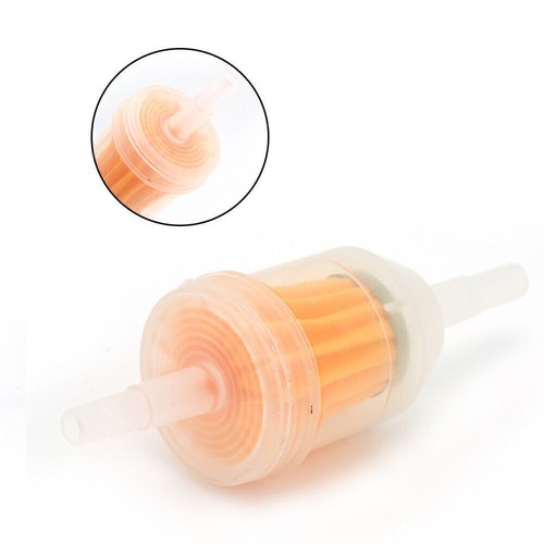 Universal Motor Inline Gas Oil Fuel Filter Small Engine For 1/4'' 5/16"Hose Line - Picture 3 of 7