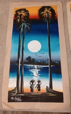 African Painting (Original Painting NOT a Print) Original African Art UNFRAMED