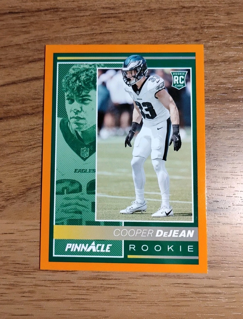 Cooper Dejean 2024 Panini Encore #221 Orange /99 Rookie Card Philadephia Eagles