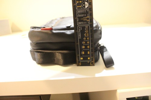Hammitt Del Marr Dopp Kit Schwarz Leder Reise Kulturbeutel Make-up Organizer - Bild 16 von 16