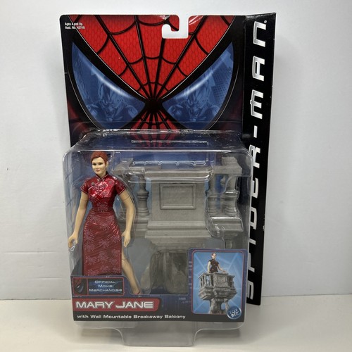 Marvel Toy Biz Spider-Man Series 2 Mary Jane w/ Wall Mountable Breakaway Balcony