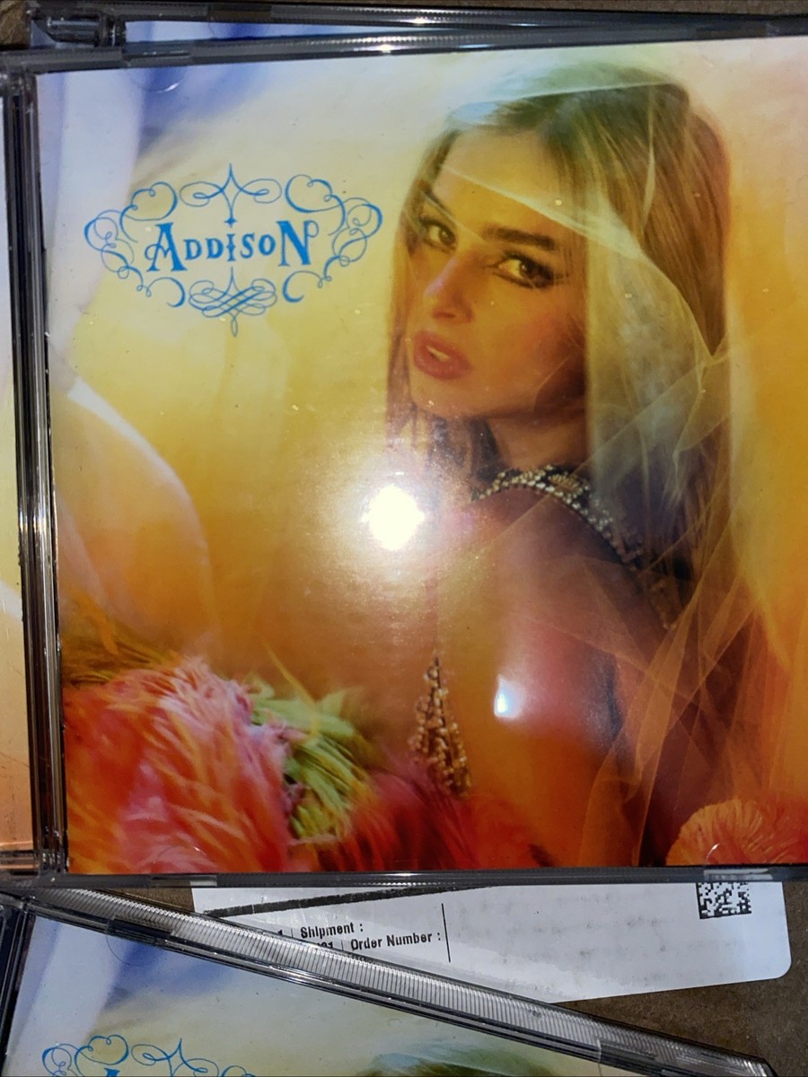 IN HAND Addison Rae Debut Album CD With SIGNED Autographed
