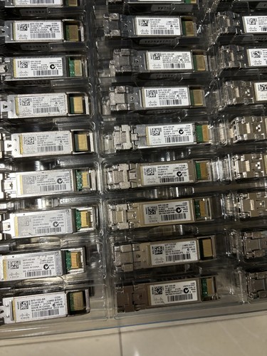 LOT 50 Cisco Genuine SFP-10G-SR V03 10G 850NM SFP+ module fast shipping - Picture 8 of 9