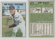 1967 Topps Jim Kaat #300 HOF