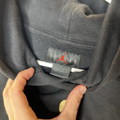 Nike Air Jordan Jumpman Classic Graphic Hoodie Pullover Black Gold Youth Kids XL - Picture 4 of 6