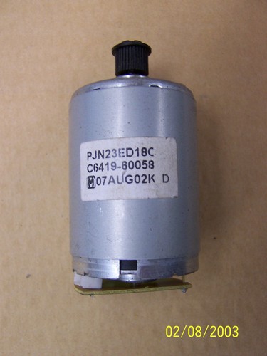 Gruppo motore trasmissione carrello HP 7210 C6419-60058 o uso motore hobby - Foto 1 di 2