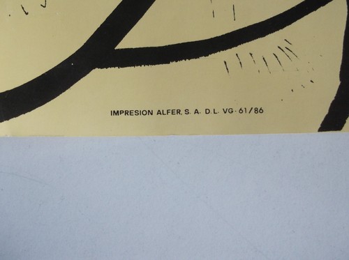 Póster Original BAYONA España, III Feria Descubrimiento EL BARCO REAL BAYONA HERMOSO - Imagen 3 de 3