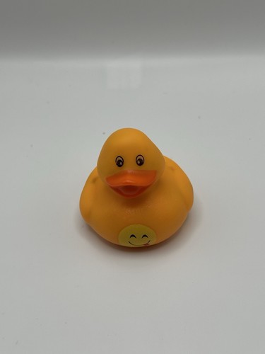 Mountain Man Treasure Rubber Duck Revendedor Pato - Naranja Emoji Pato Sonrisa - Imagen 1 de 10