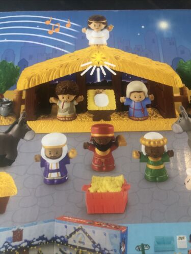 Fisher-Price Little People Toy Nativity Set Music Lights Christmas Holiday NEW - Picture 2 of 10