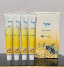Atomy Propolis Toothpaste Oral Care Green Tea Extract 1set (50 grams X 4 tubes)