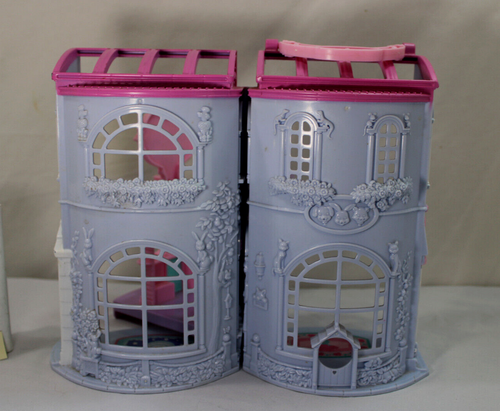 2002 FISHER PRICE SWEET STREETS ANIMAL GROOMING PET PARLOR FOLD OUT PURPLE SHOP - Picture 14 of 14