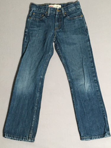 Lot of 2 Boys Levi Jeans Size 14 REG Youth 514 Slim Straight 550 Relaxed EC 0743 - Picture 2 of 18
