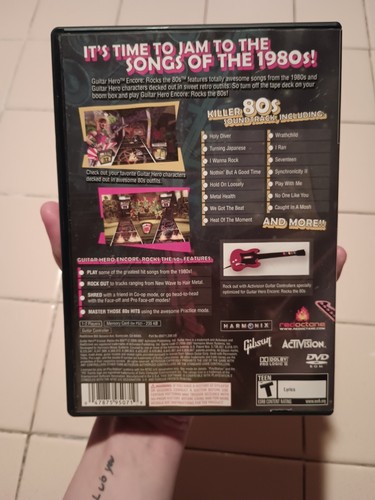 Guitar Hero Encore: Rocks the 80s (Sony PlayStation 2, 2007) - Picture 6 of 14