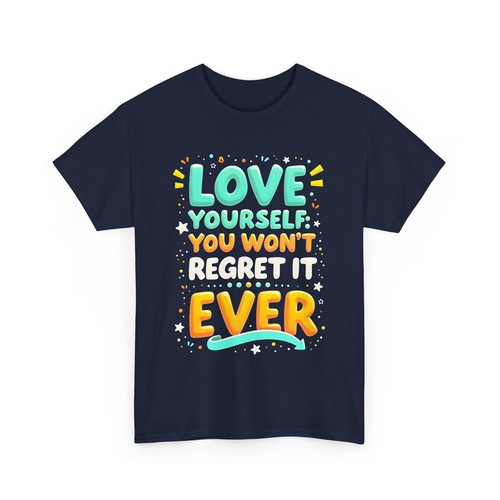 Motivational Inspirational Love Yourself T-Shirt, Positive Affirmation Tee, Gift - Picture 9 of 15