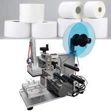 Semi-Automatic Flat Labeling Machine Flat Surface Labeling Use Excluding Pump