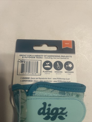 Digz Gartenhandschuhe Damen groß verstellbarer Handgelenk-Komfortgriff 79877 - Bild 2 von 4