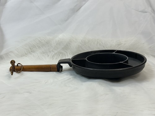 Vintage NORDIC WARE Crepes 'N Things Krepppfanne Holzgriff schwarz Aluminiumguss - Bild 9 von 11