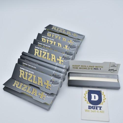 Papeles rodantes Rizla plateados estándar ETS regulares fumar súper ultra delgados - Imagen 13 de 17
