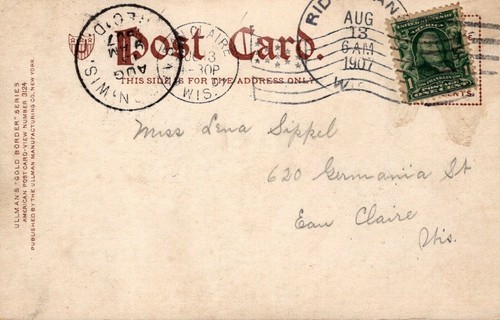 Pearl & Main Streets - Albany, New York - Posted Litho, ungeteilte Rückseite - Bild 3 von 3